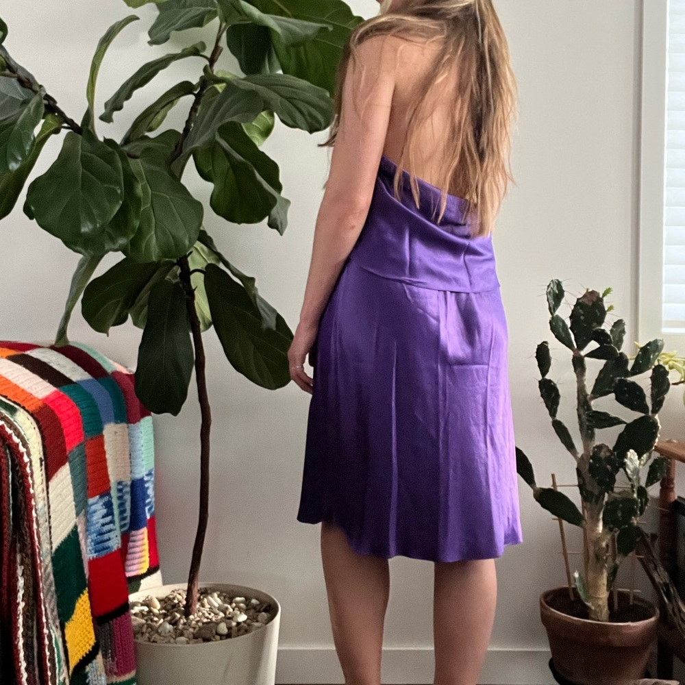 Two Piece Satin Set - Picture 3 of 4